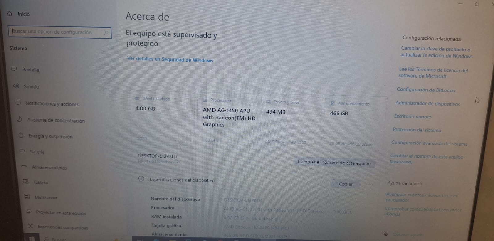 Laptop HP Mini - Imagen 2